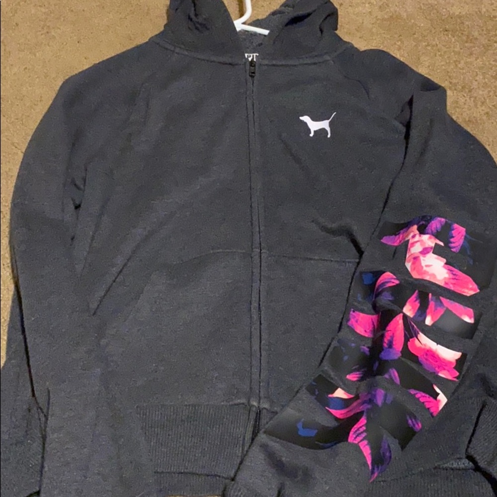 PINK zip up jacket